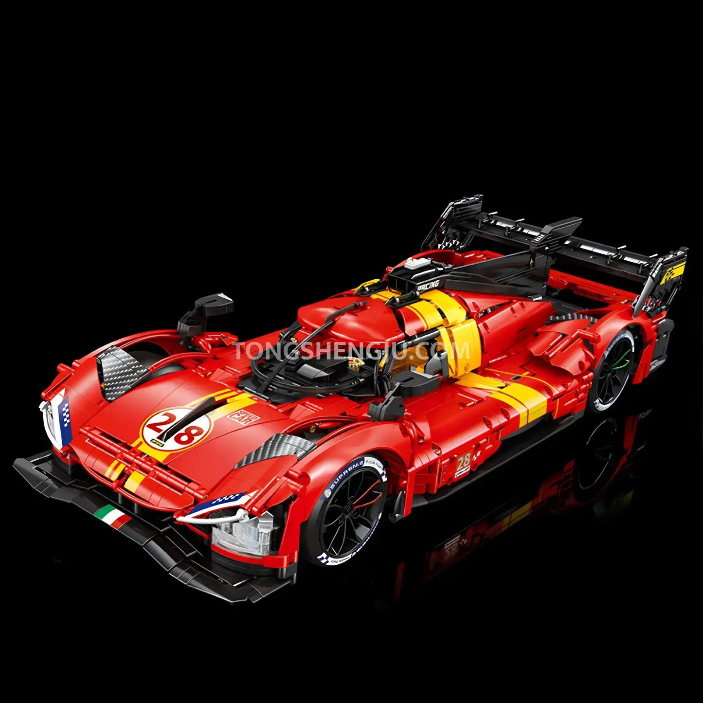 Tongshengju Technic Lemans 499P Racing Car Building Blocks Set For Adults Collectible (3350PCS)