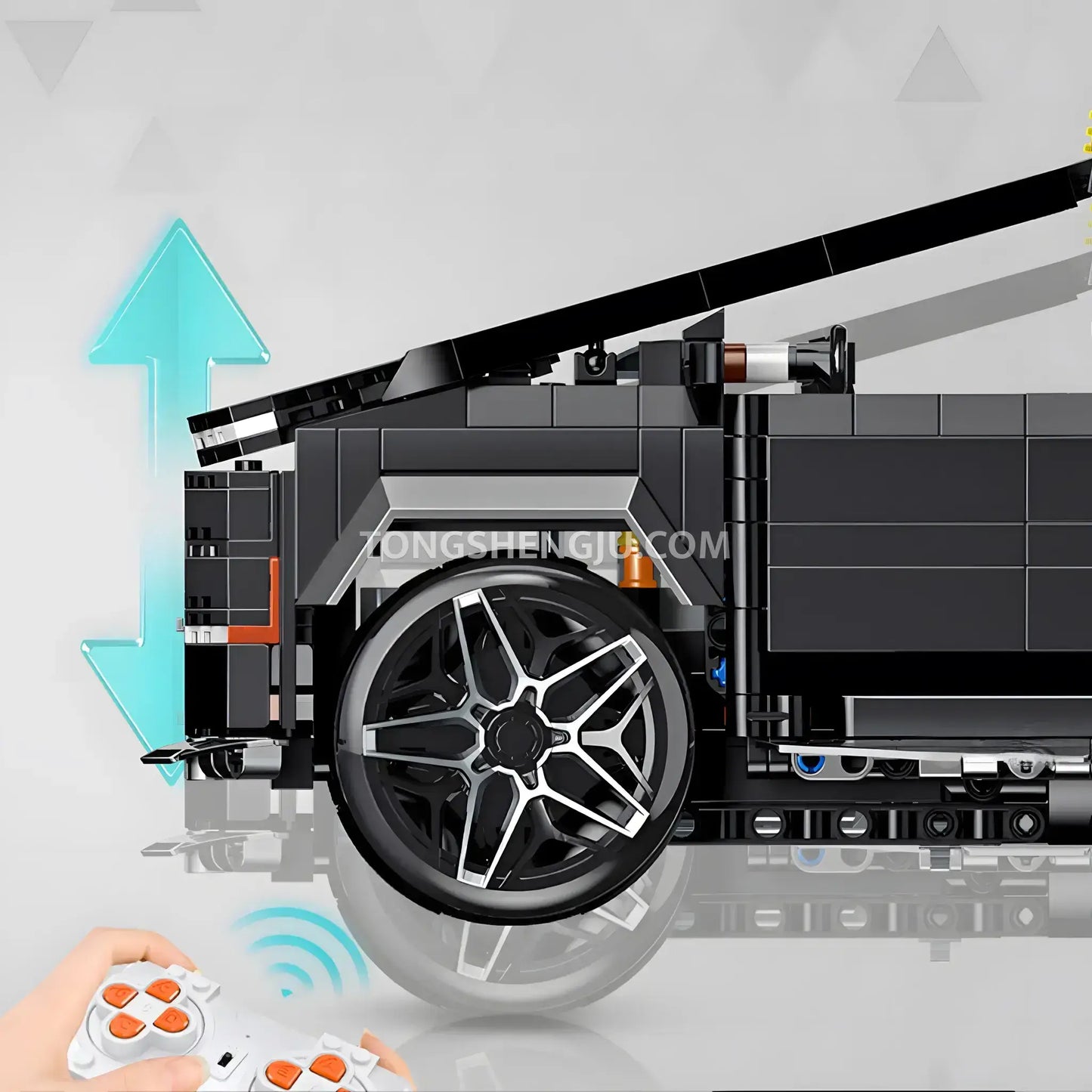 Tongshengju Technic Cybertruck Car Builidng Blocks Set For Adults & Kids Gift (1576PCS)