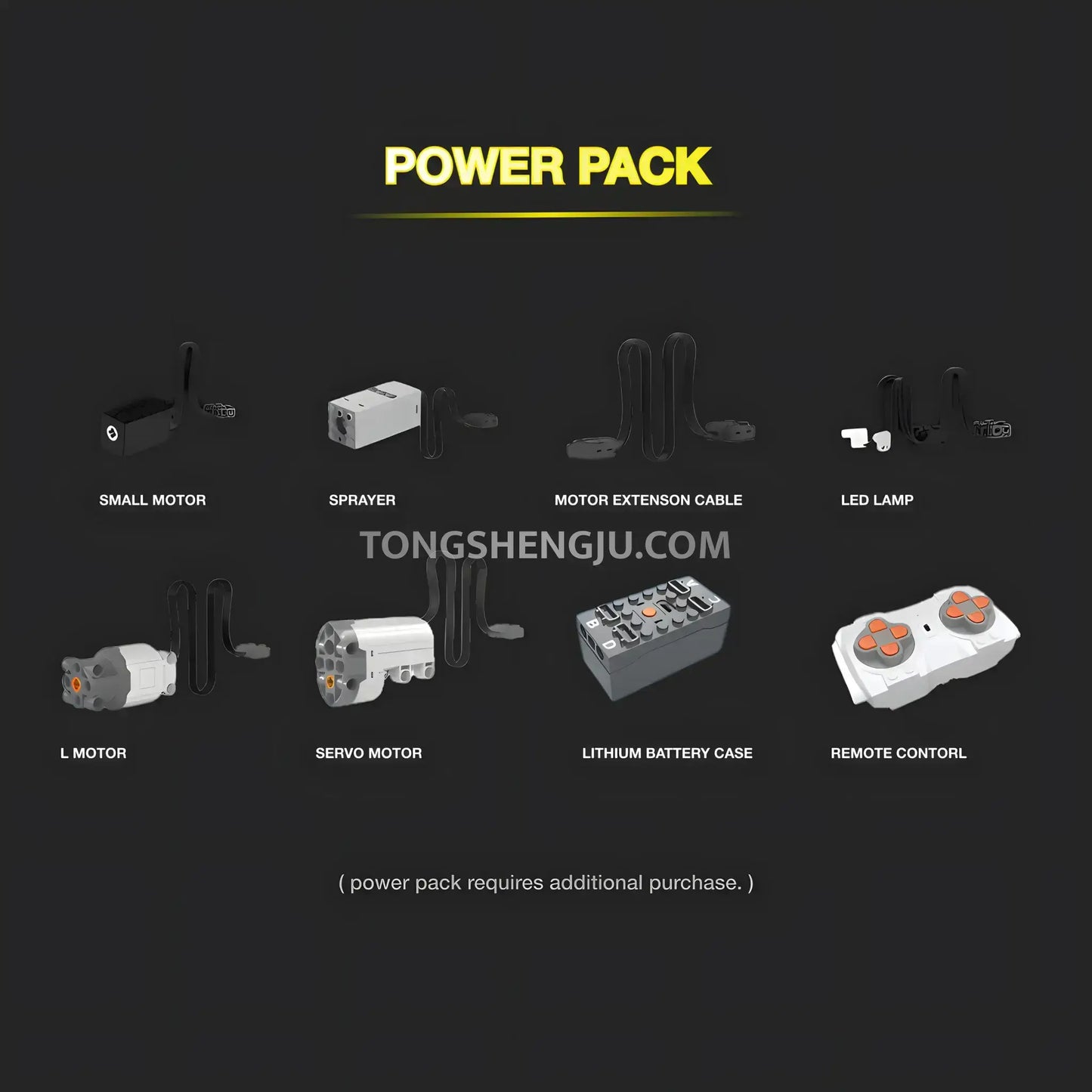 power packk of guly 10638 lambo one off sports car building blocks set model car