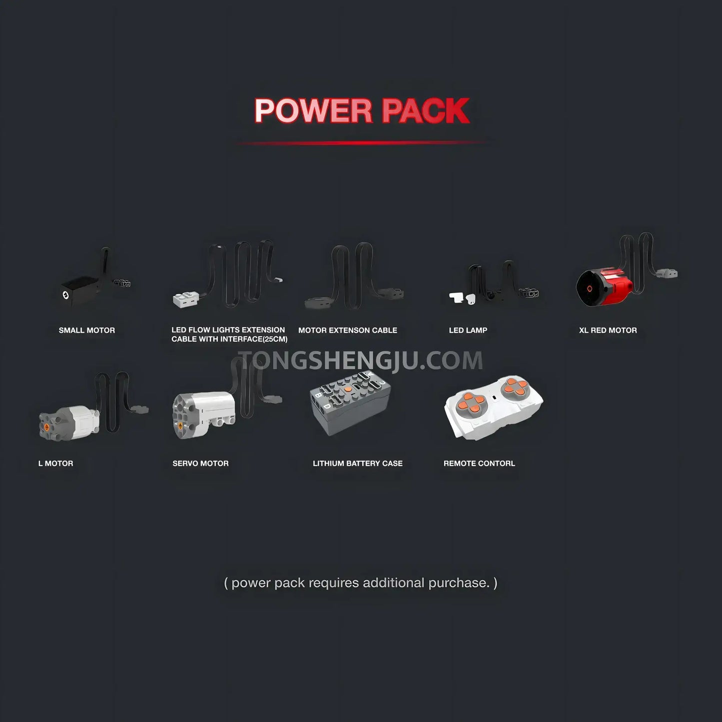 power pack of guly 10644 raceforge concept sports car building blocks set model car