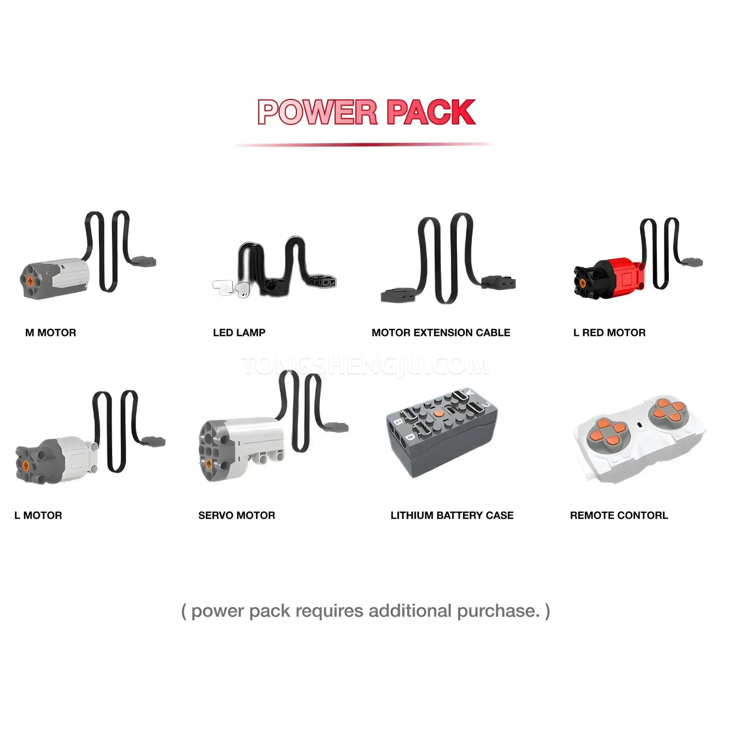 power pack of guly 10645 technic audi rs6 sports car building blocks set model car