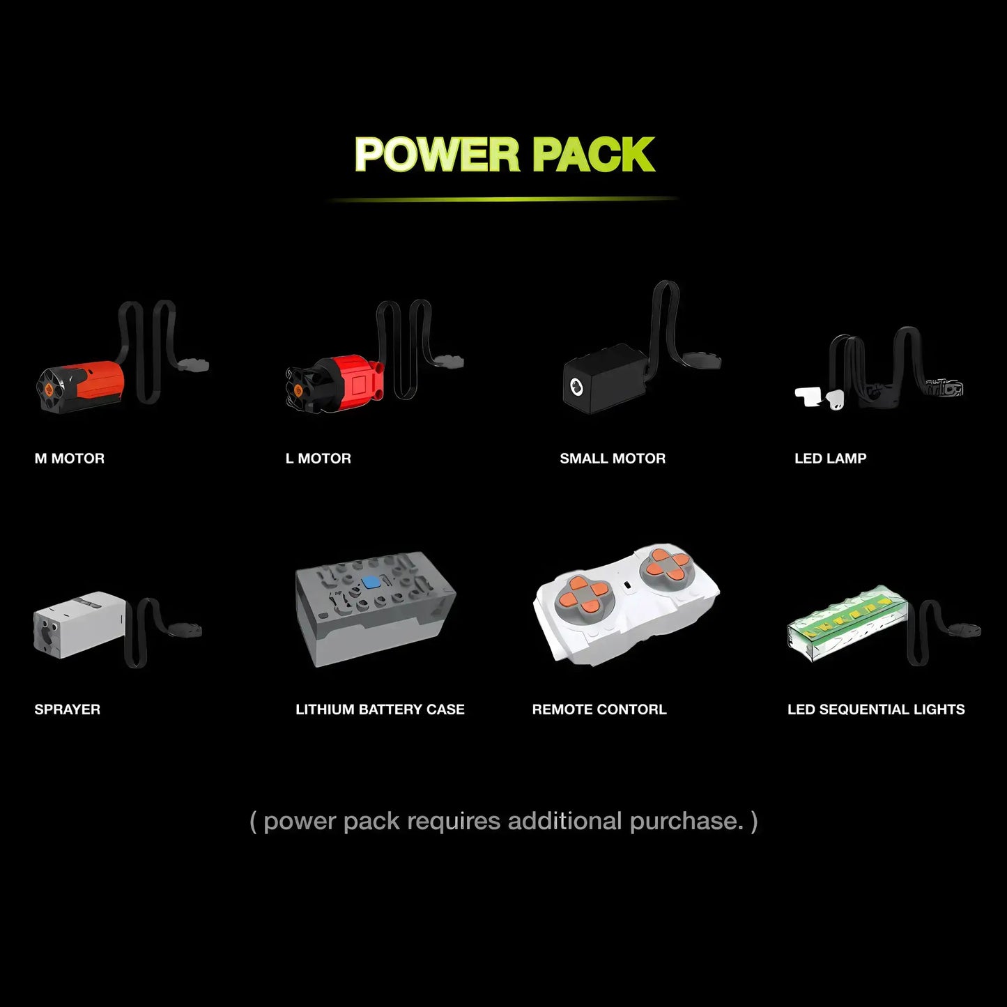 power pack of guly 10632 bmmini building blocks model toy car