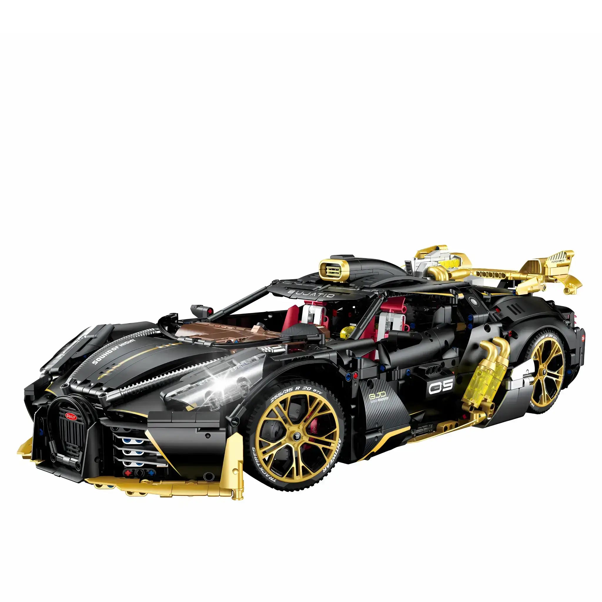 Tongshengju Technic Bujiadi Heiyezhis Sports Car Building Blocks Tongshengju Technic Bujiadi Heiyezhis Sports Car Building Blocks