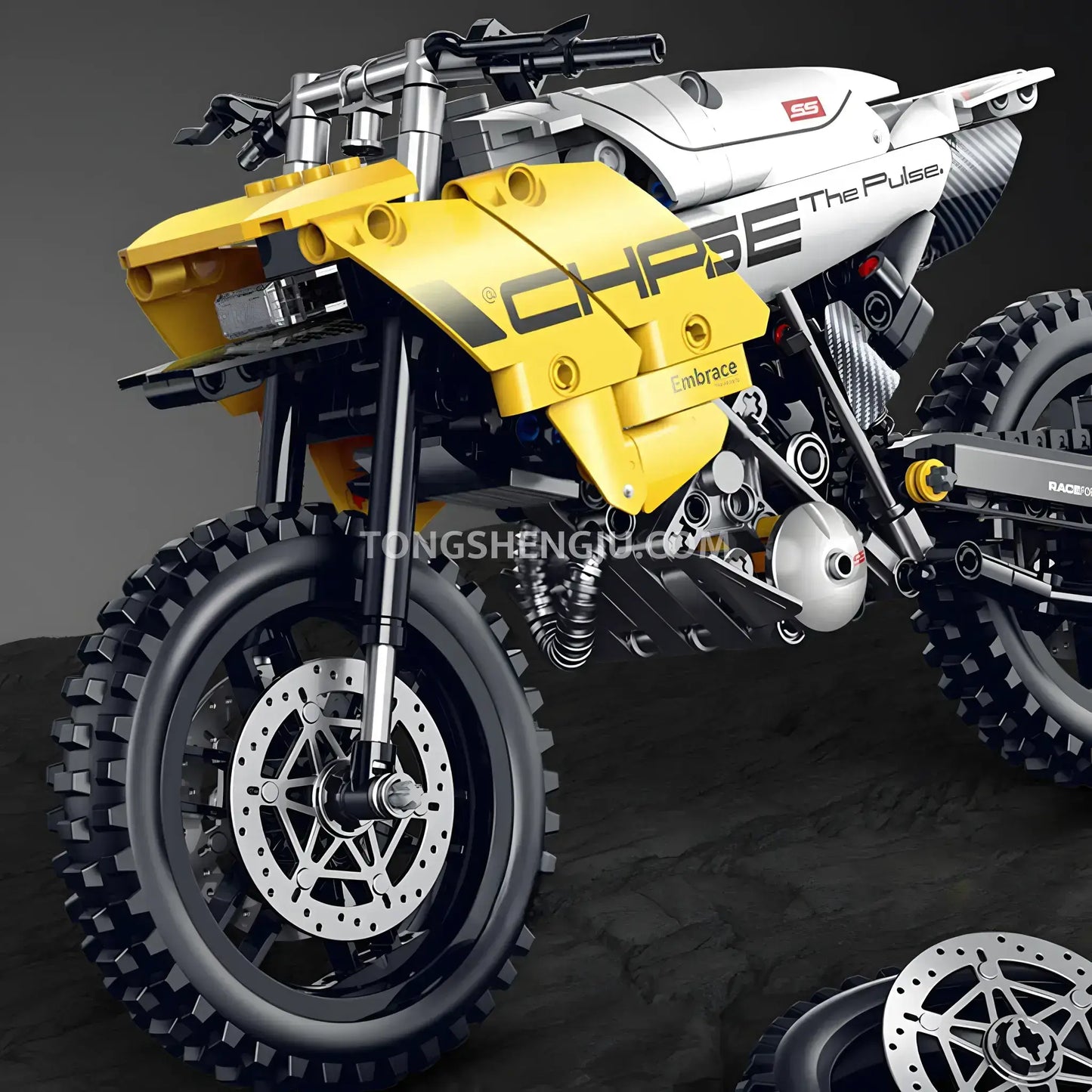 Tongshengju Technic G450X Motorcycle Building Blocks Set For Adults & Kids (510PCS)