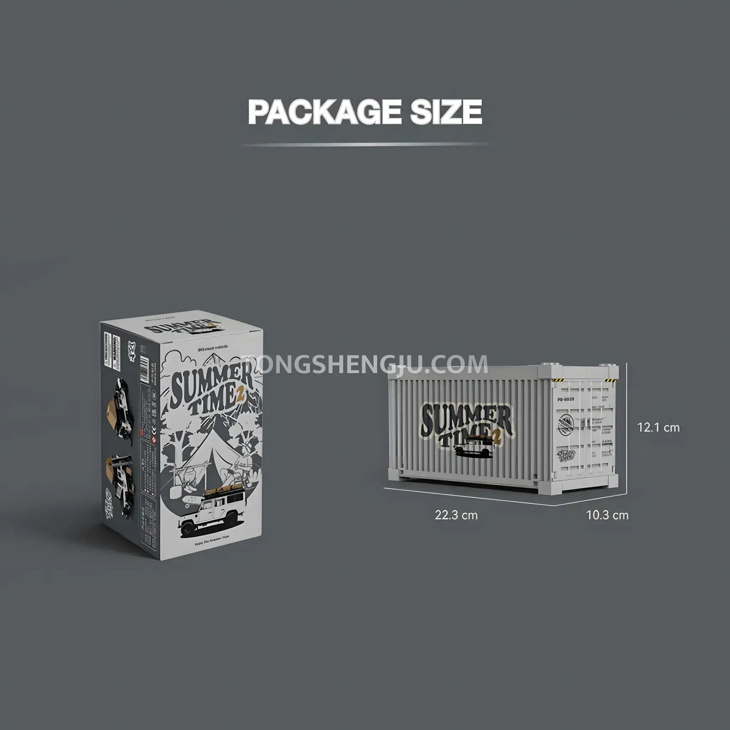 package size of happy build powerblock pb8825 landrover weishi off-road car building blocks set model car