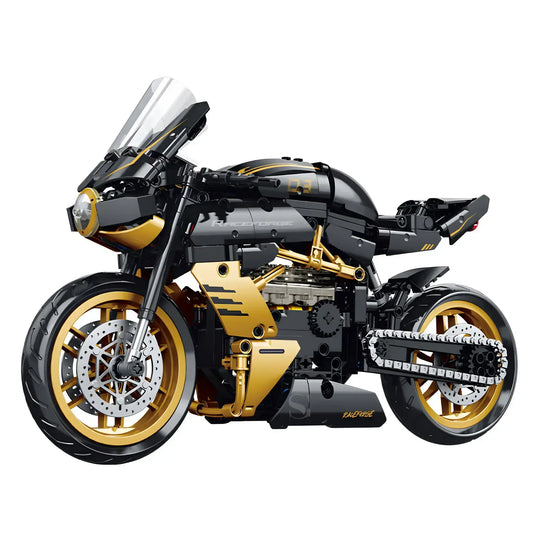 static version of shuanggao 60538 mv agusta technic motorcycle building blocks set model motorcycle