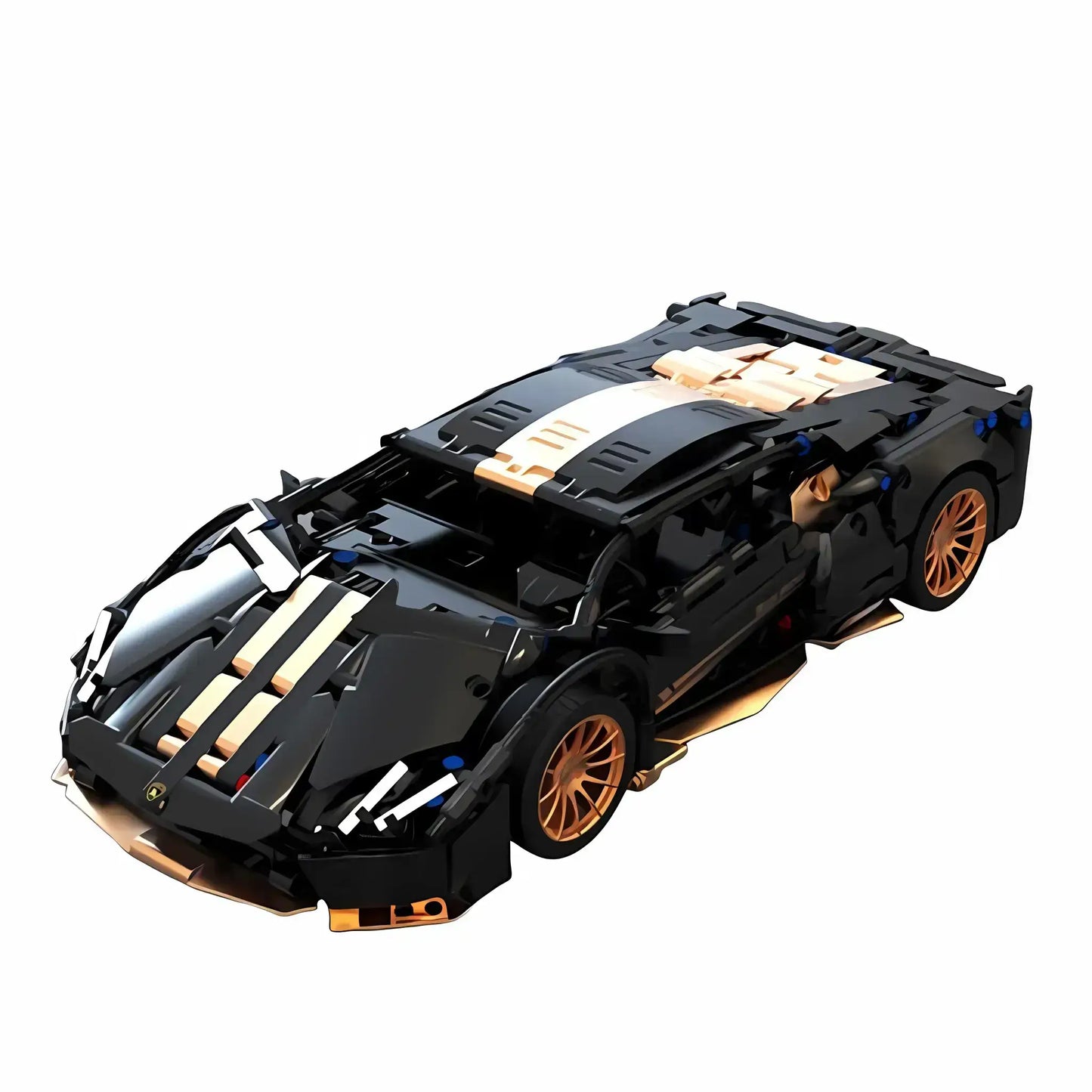 static version of tuomu t1003 lamborghini 780s model car building blocks toy