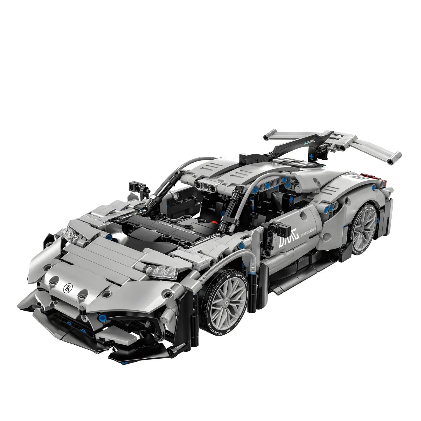 static version of tuomu t3014 amg one technic car building blocks set model car