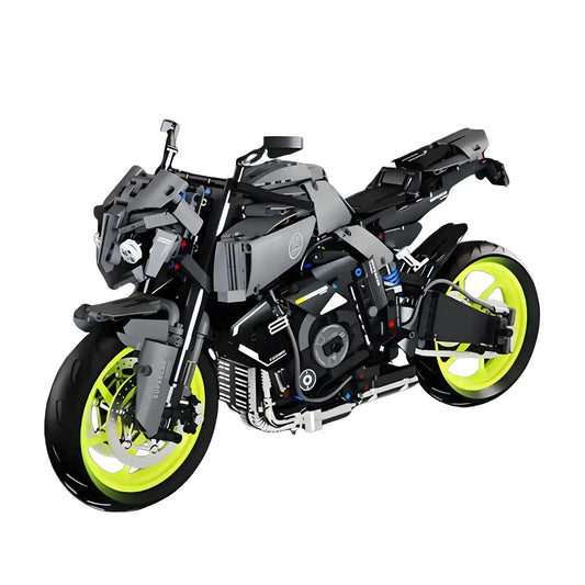 static version of tuomu t5004 yamaha mt10 model motorcycle building blocks toy