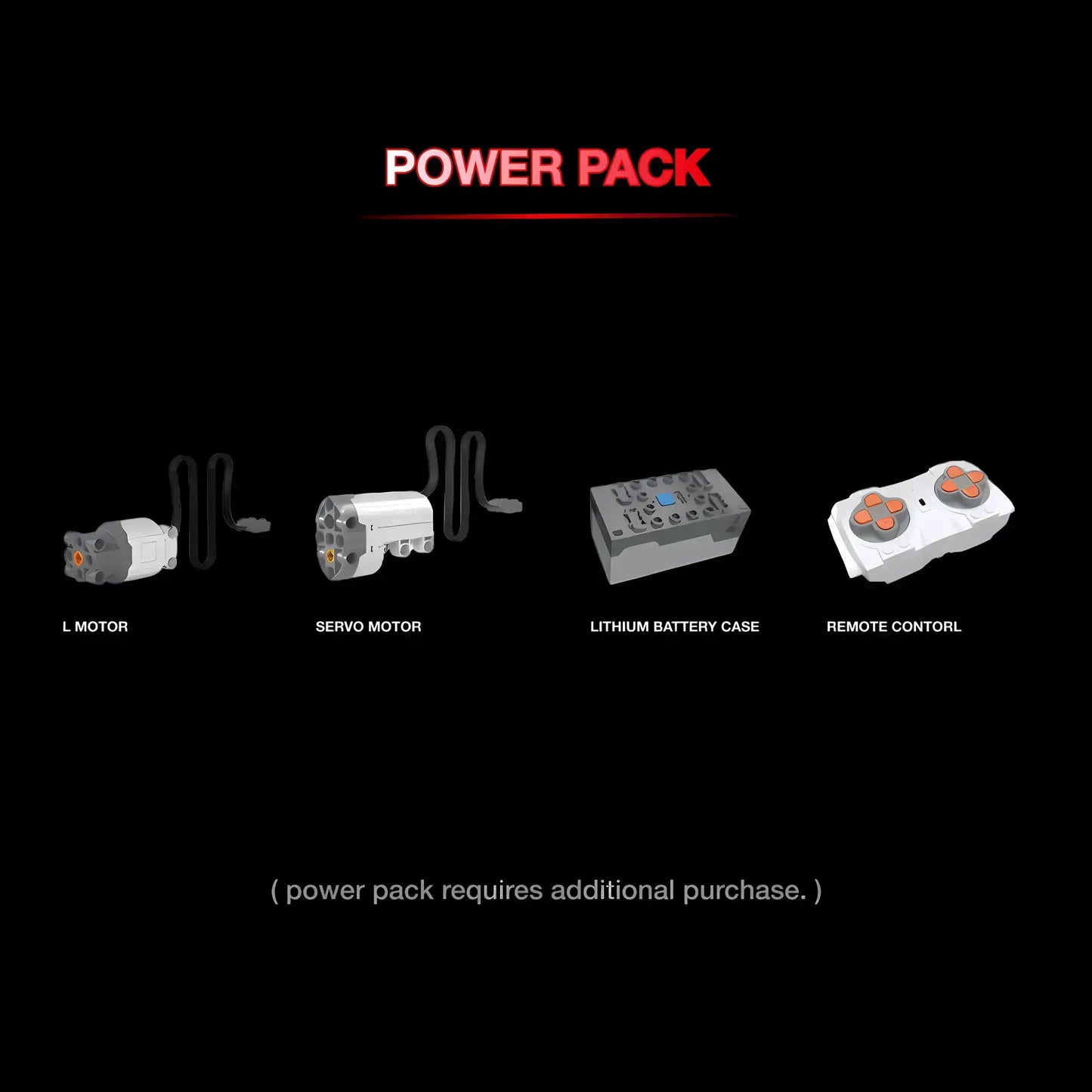 power pack of x-tech yc qc005 roadster mustang building blocks model toy car