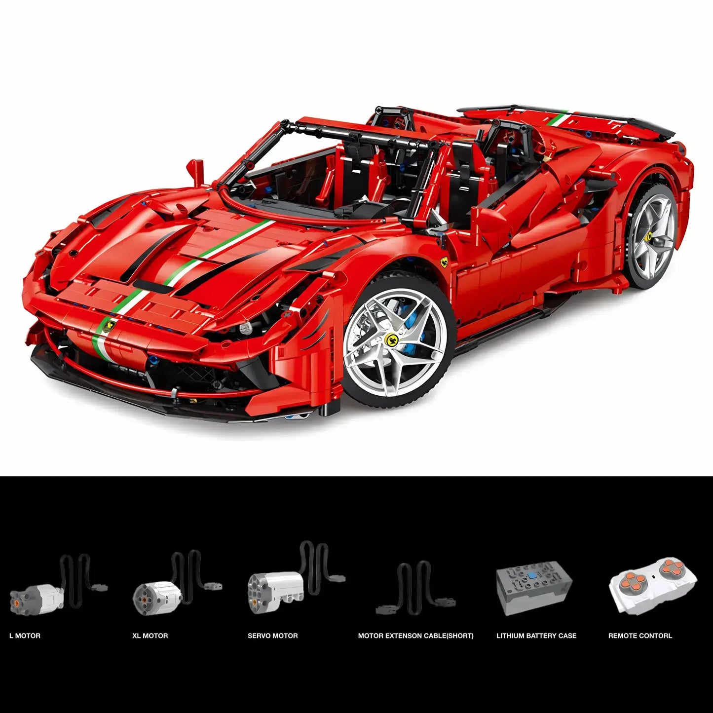 dynamic version of xiaojiaodu falali f8 building blocks model toy car