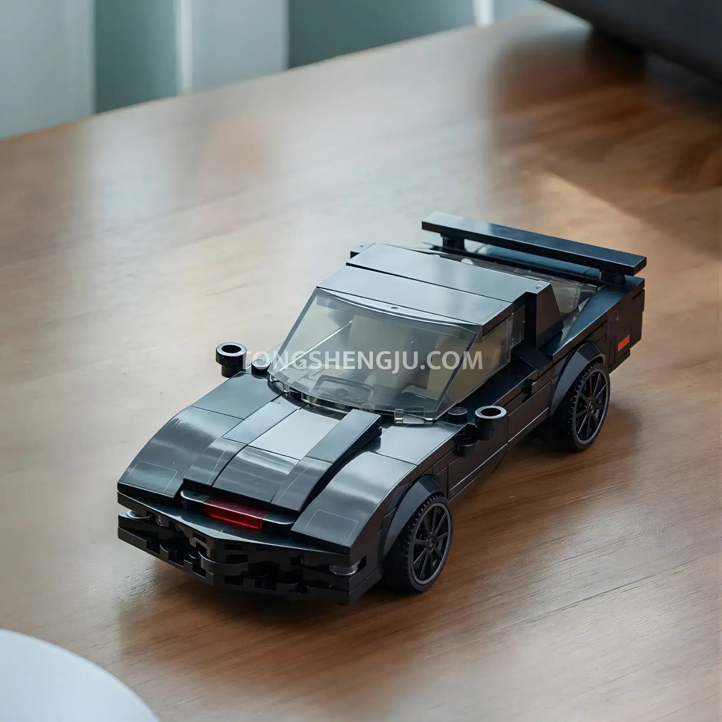 xiaojiaodu jd083 kitt firebrid sports car building blocks set model car assembly building model