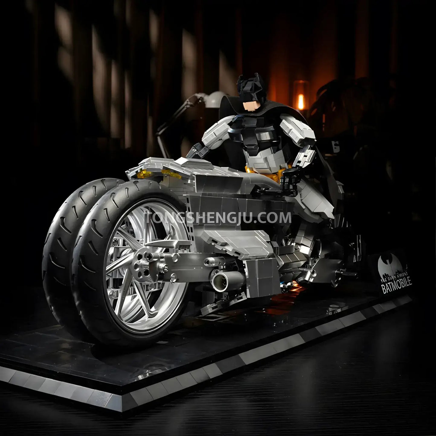 Tongshengju Batmobile Motorcyle Building Blocks Set For Adults & Kids Gift (2412PCS)