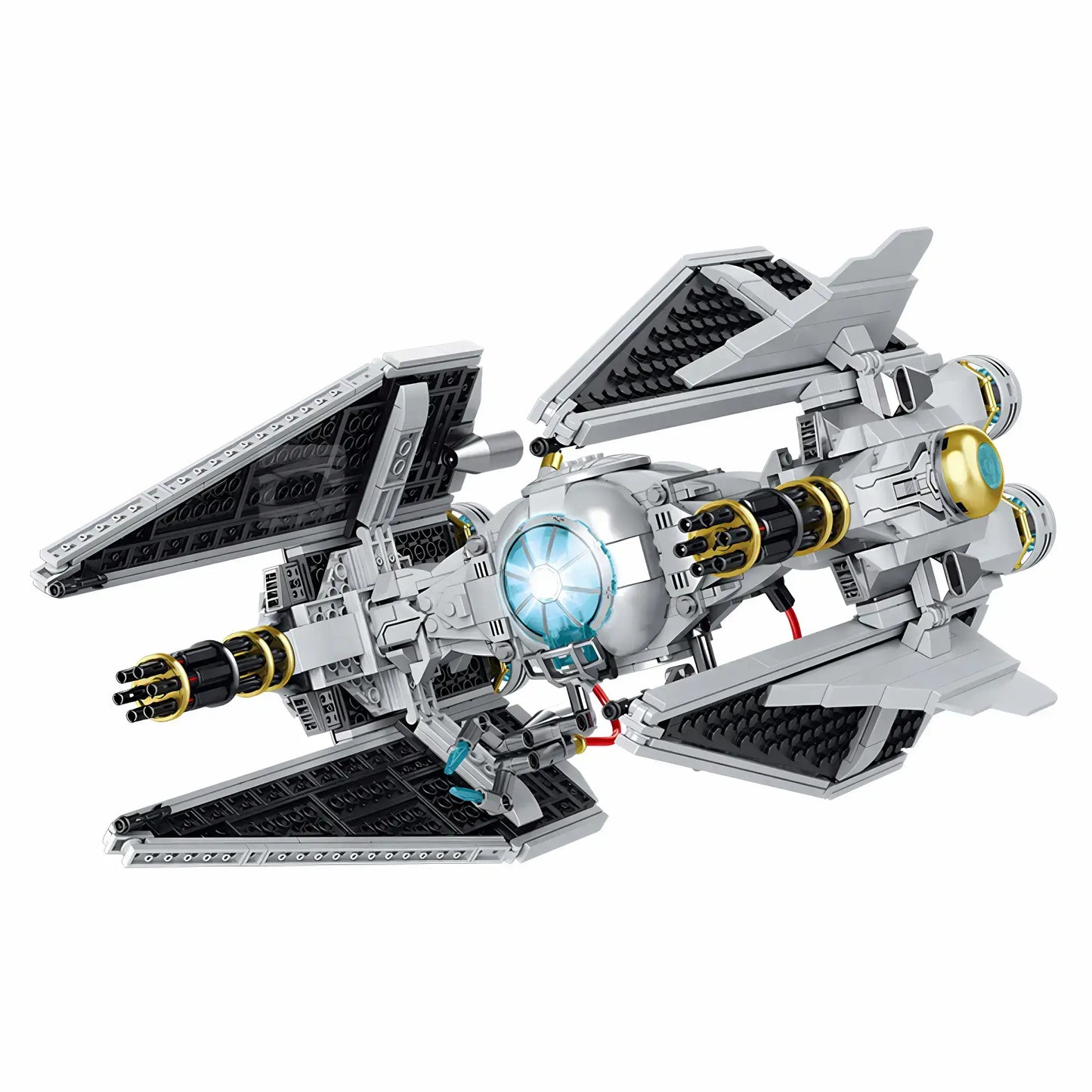 static version of zape 98001 stellar interceptor star wars building blocks set