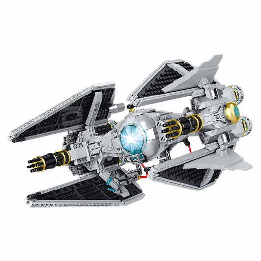 static version of zape 98001 stellar interceptor star wars building blocks set