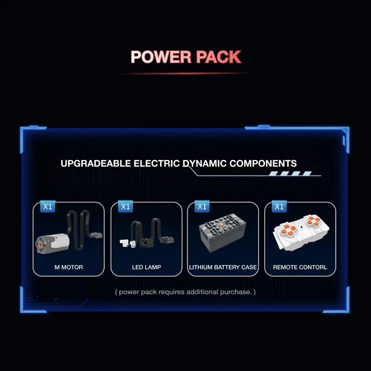 power pack of zape 98003 x-wing starfighter star wars building blocks set