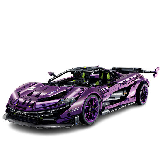 static version of GULY mclaren p1 building block model toy car