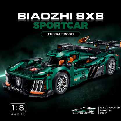 biaozhi peugeot 9x8 building blocks toy car from GULY 10616