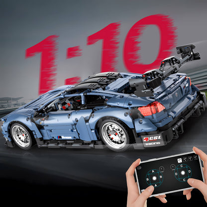 1:10 bmw m4 building block model toy car