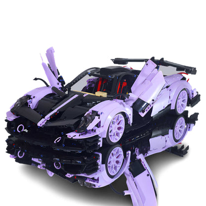 Tongshengju Building the 1:8 Pagani Huayra model with 3428 bricks