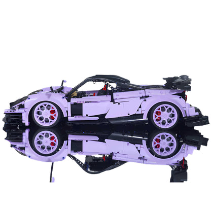 Tongshengju Building the 1:8 Pagani Huayra model with 3428 bricks