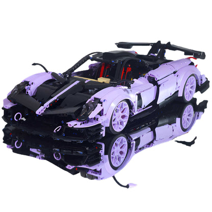 Tongshengju Building the 1:8 Pagani Huayra model with 3428 bricks