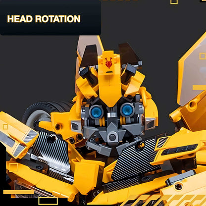 product details of kbox dj-ramboman building blocks model toy transformers head rotation