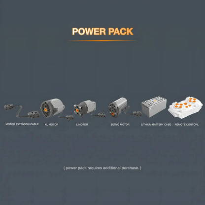 power pack of eikee y18001 mclaren sbare p1 technic car building blocks set model car