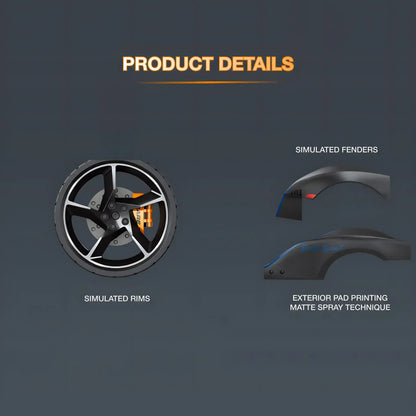 eikee y18001 mclaren sbare p1 technic car building blocks set model car simulated rims and simulated fenders