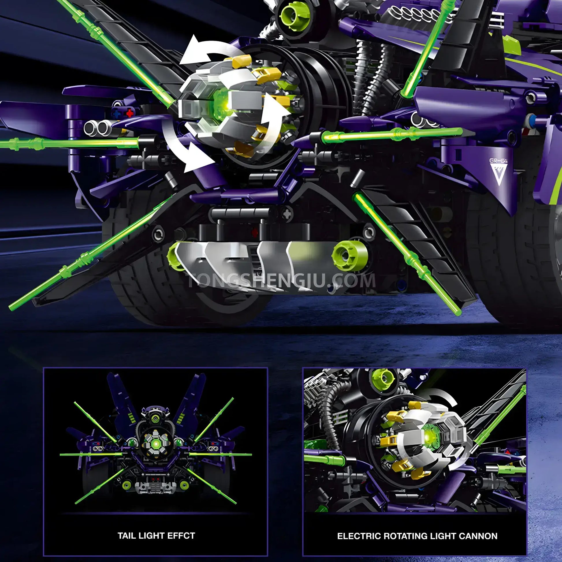 Tongshengju Technic Apollo EVO (3909PCS) Sports Car Building Tongshengju Technic Apollo EVO (3909PCS) Sports Car Building