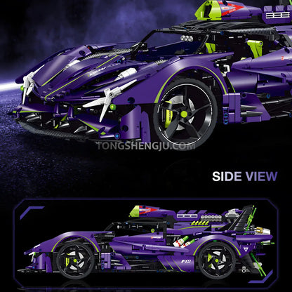 Tongshengju Technic Apollo EVO (3909PCS) Sports Car Building