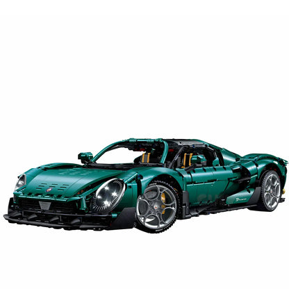 Tongshengju Technic Alfa ROMEO 33 Stradale Sports Car Building Tongshengju Technic Alfa ROMEO 33 Stradale Sports Car Building