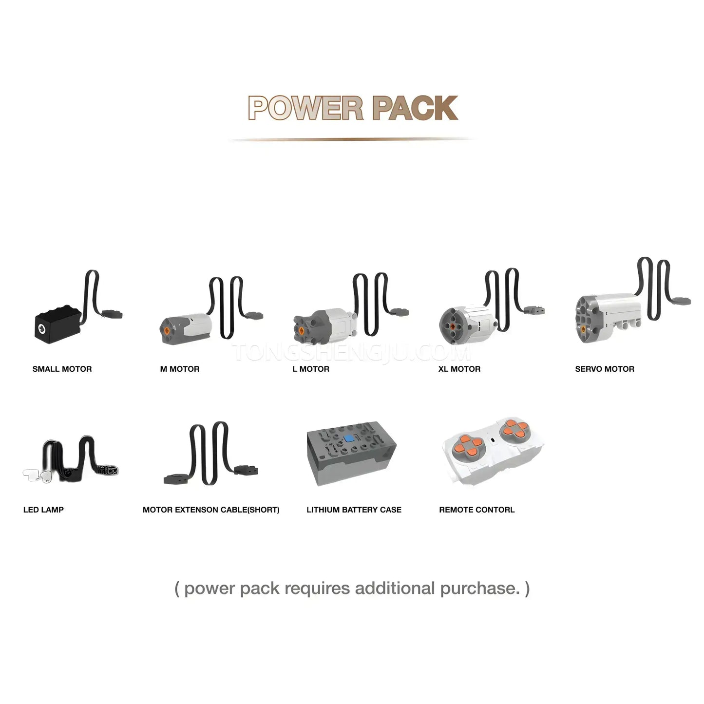 power pack of guly 10625 mclaren 720s technic car building blocks set model car