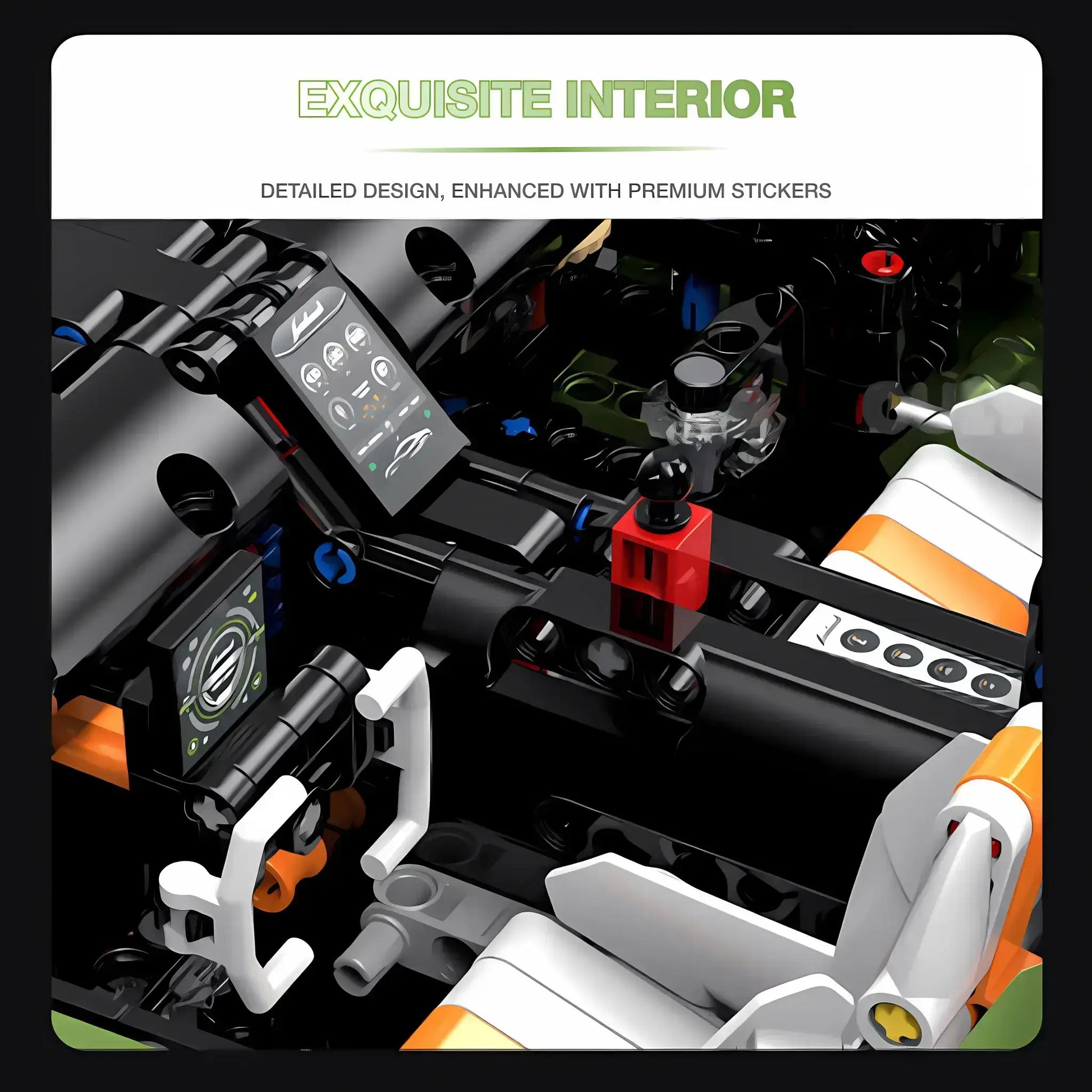 Tongshengju Technic Koenigsegg Jesko Sports Car Building Blocks Tongshengju Technic Koenigsegg Jesko Sports Car Building Blocks