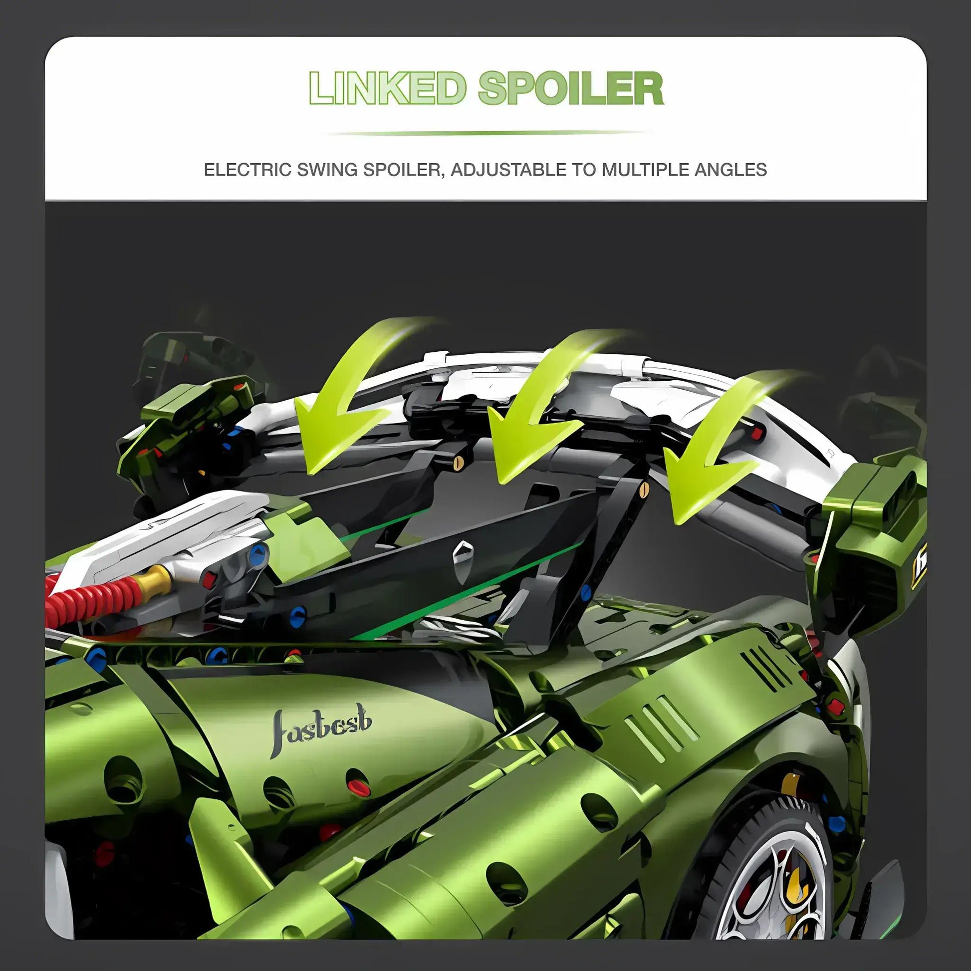 Tongshengju Technic Koenigsegg Jesko Sports Car Building Blocks Tongshengju Technic Koenigsegg Jesko Sports Car Building Blocks