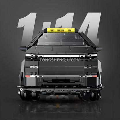 1:14 guly 10634 technic tesla cybertruck pickup truck car building blocks set model car 