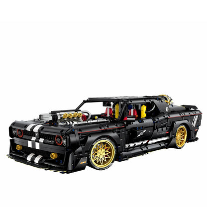 Tongshengju GULY 10637 Dodge Challenger Sports Car Building Blocks