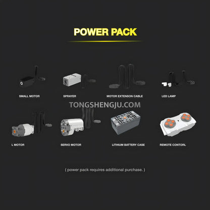 power packk of guly 10638 lambo one off sports car building blocks set model car