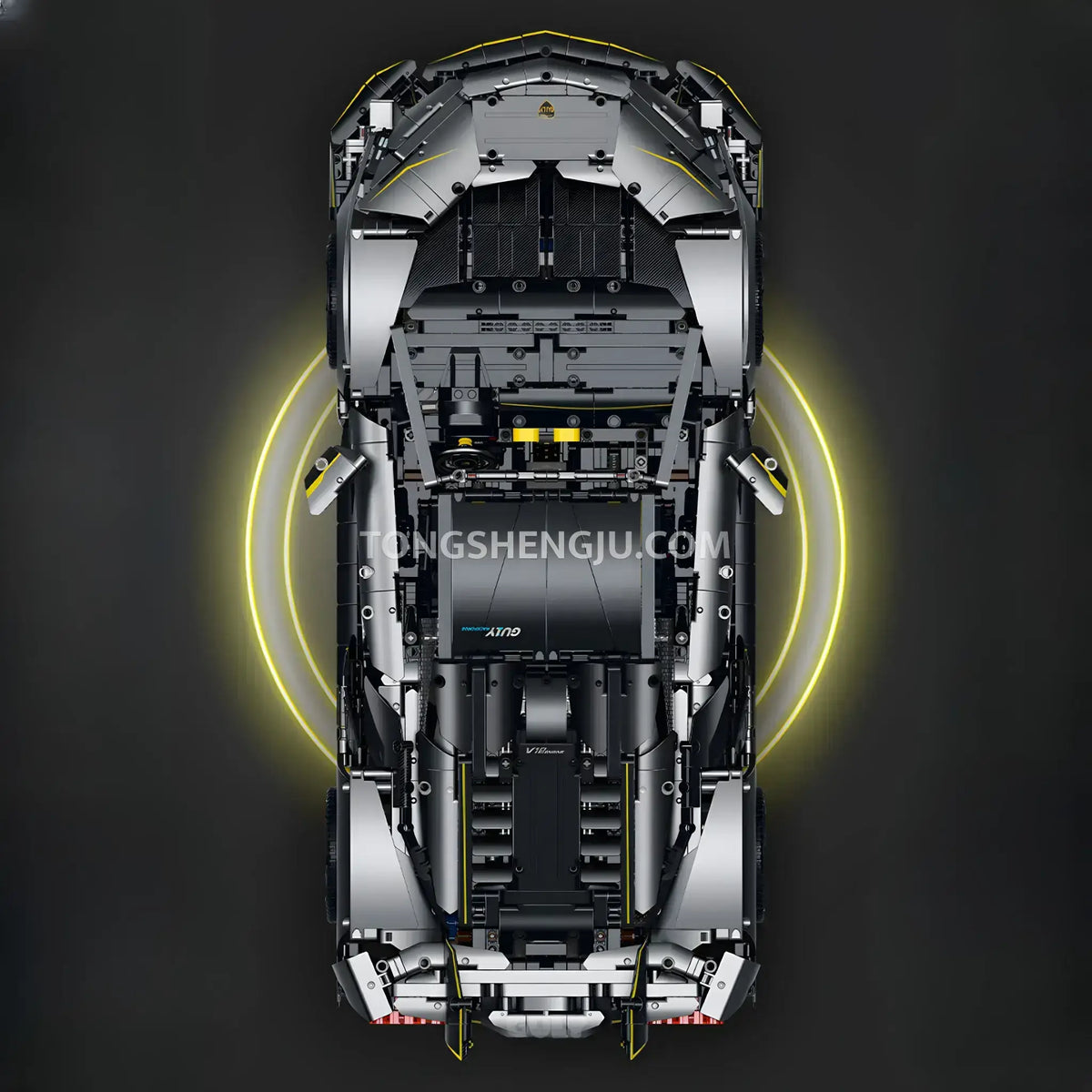 Lambo One Tongshengju Technic Lambo One Off Sports Car Building Blocks Set For A ...