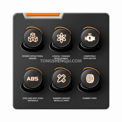 product feature of guly 10642 mercedes amg g63 technic car building blocks set model car