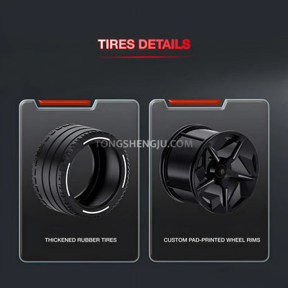 tires details of guly 10644 raceforge concept sports car building blocks set model car