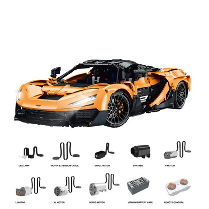 Tongshengju Technic W1 Sports Car Building Blocks Set For Adults Collectible Car (3466PCS)