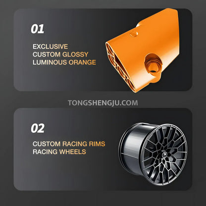 Tongshengju Technic W1 Sports Car Building Blocks Set For Adults Collectible Car (3466PCS)
