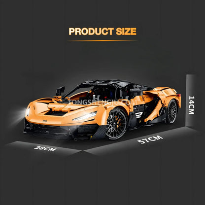 Tongshengju Technic W1 Sports Car Building Blocks Set For Adults Collectible Car (3466PCS)