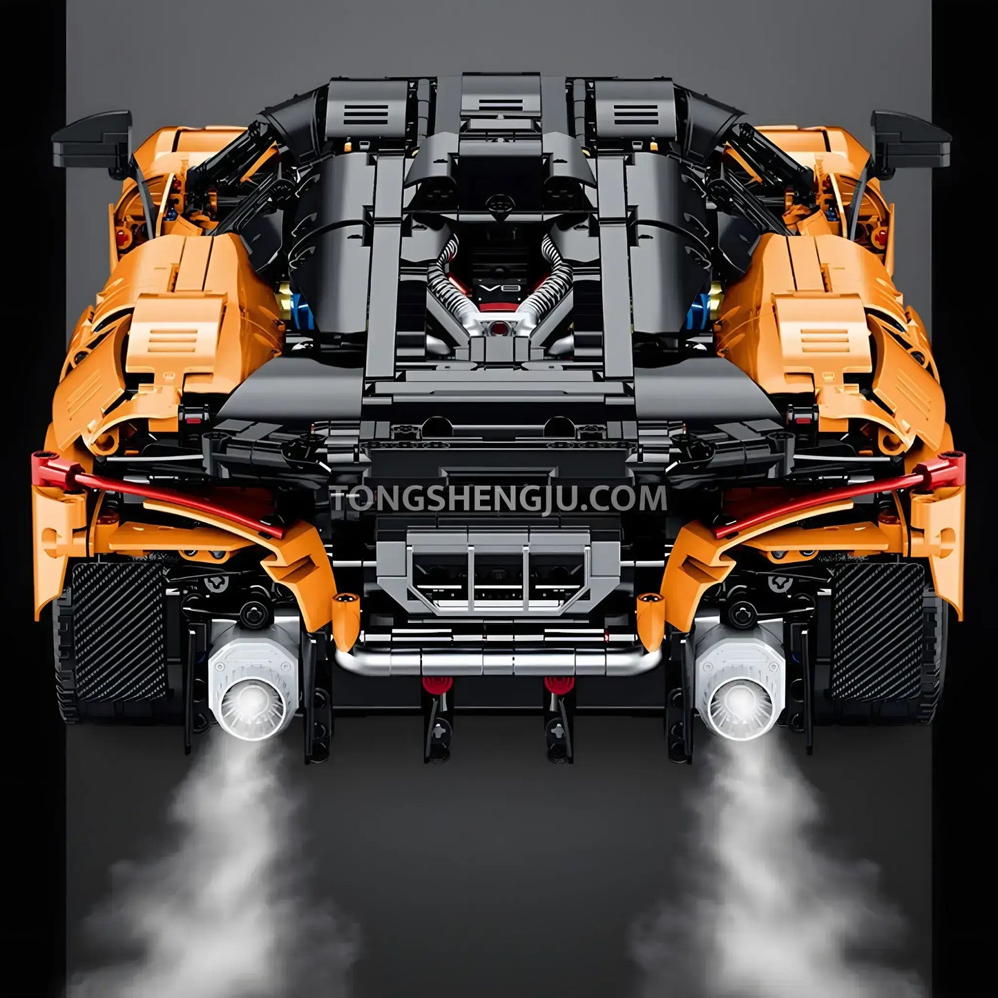Tongshengju Technic W1 Sports Car Building Blocks Set For Adults Collectible Car (3466PCS)