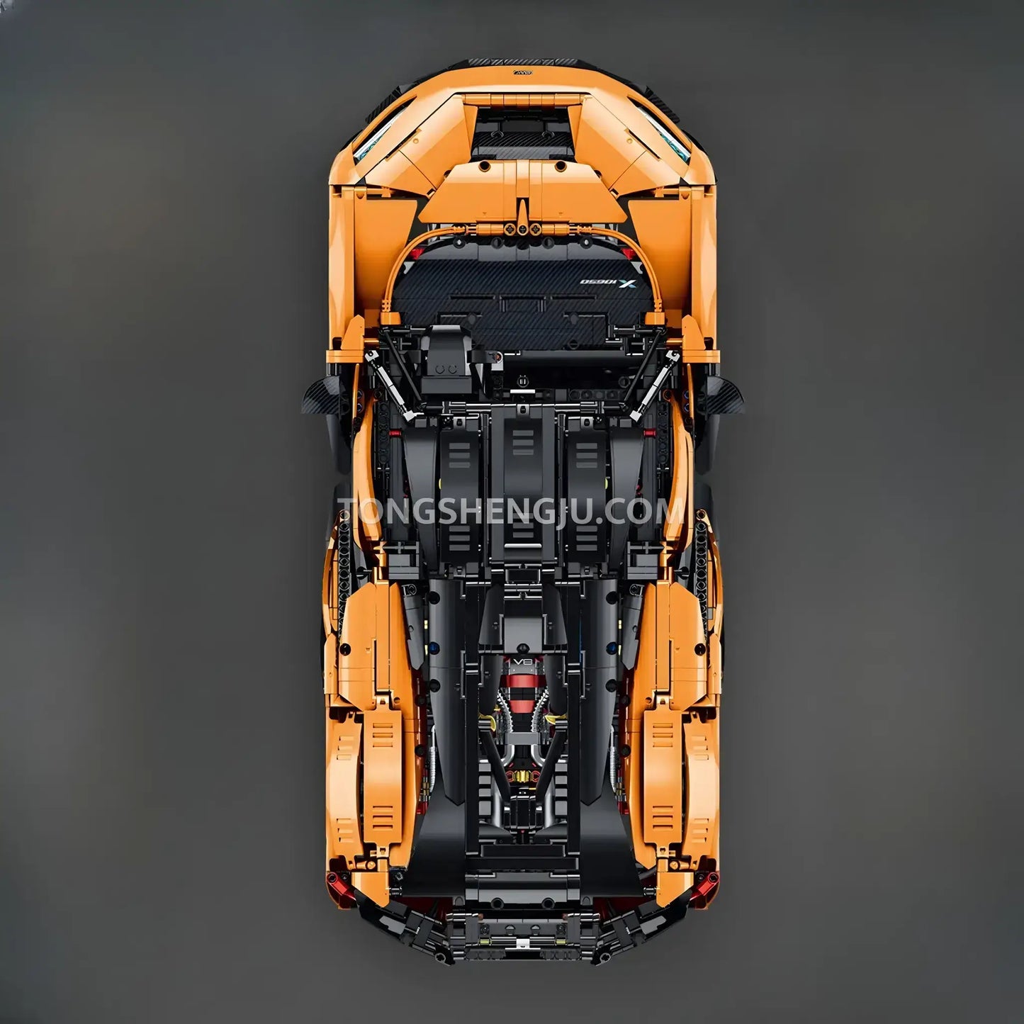 Tongshengju Technic W1 Sports Car Building Blocks Set For Adults Collectible Car (3466PCS)