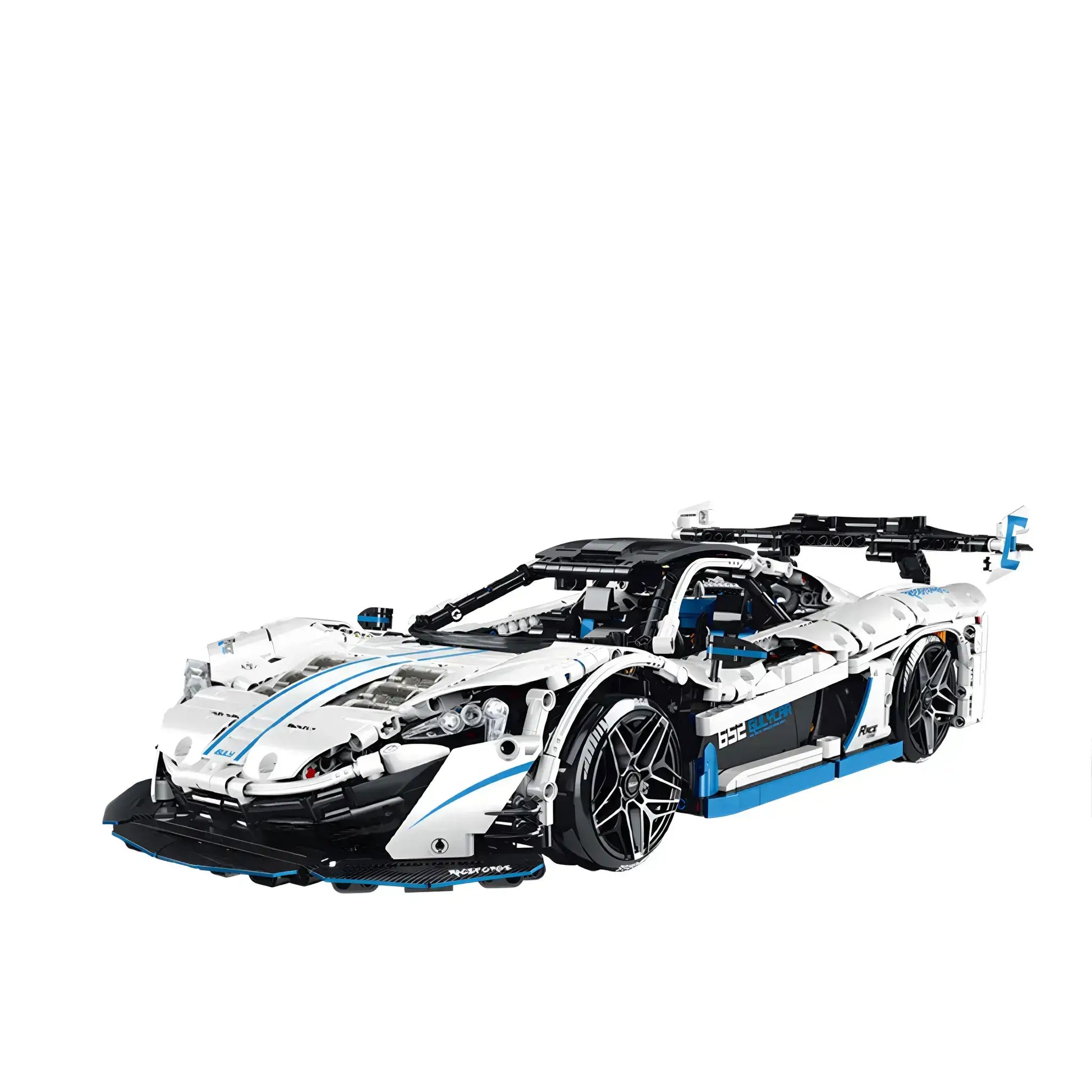 static version of guly technic 10652 mclaren p1 drift building set model car