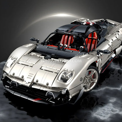  guly 10657 pagani utopia sports car building set model car compatible with lego technic series