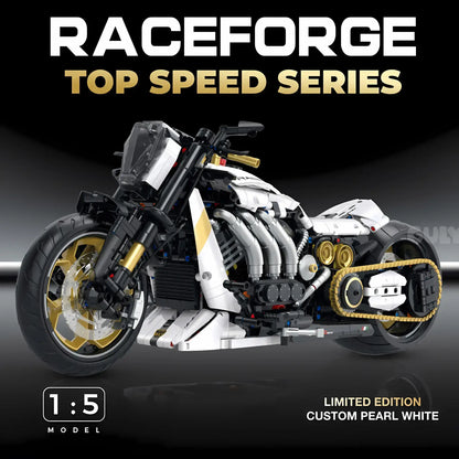 Tongshengju Raceforge Diavel Lambo (1810PCS) Technic Motorcycle