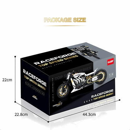 package size of guly 60522 lamborghini entita model motorcycle building blocks toy